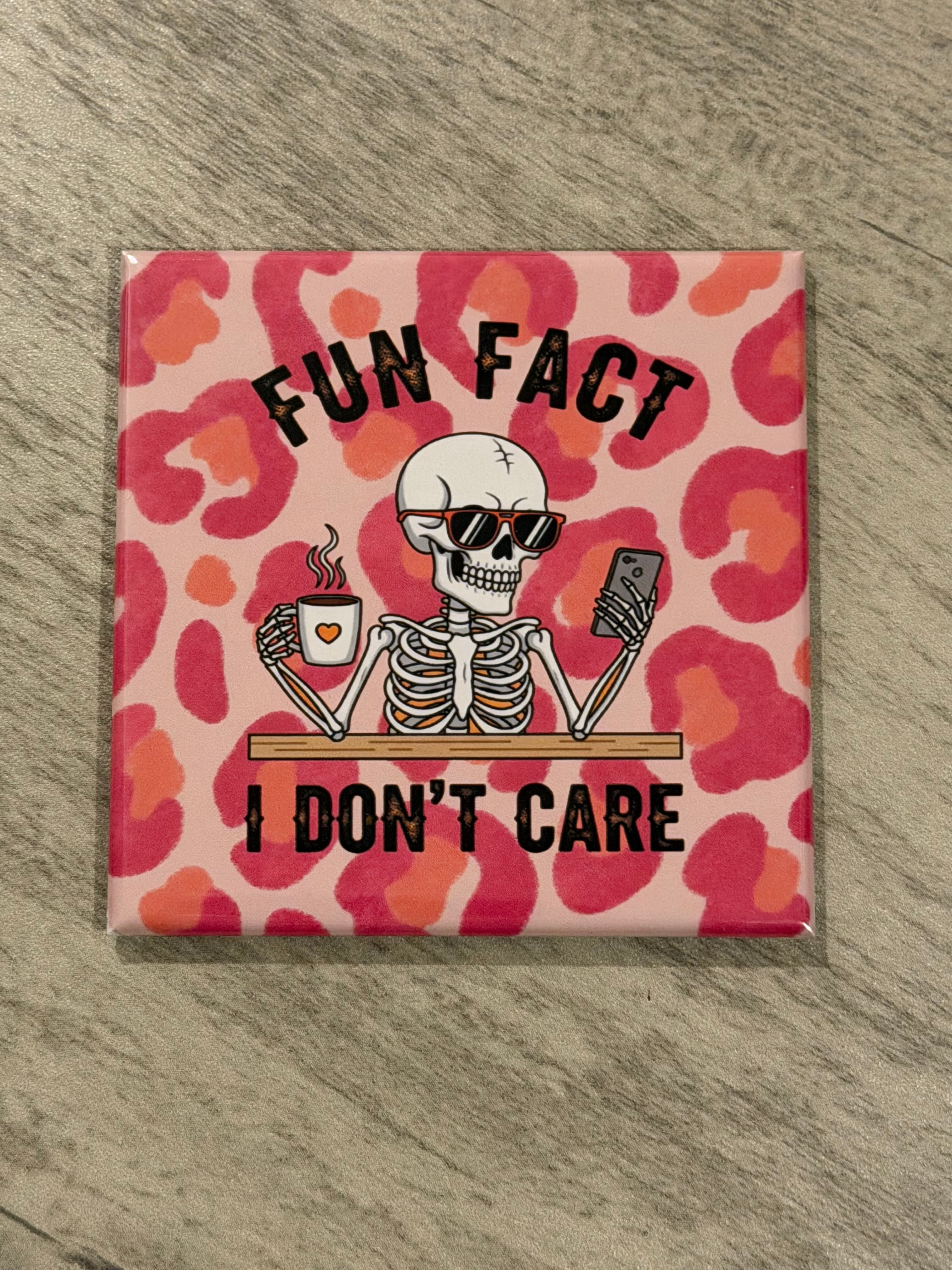 2.5x2.5 Fun Fact Photo Magnet